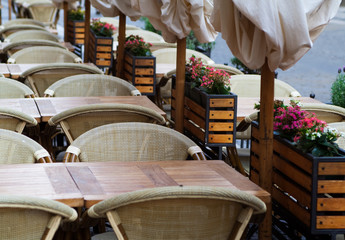 outdoor cafe