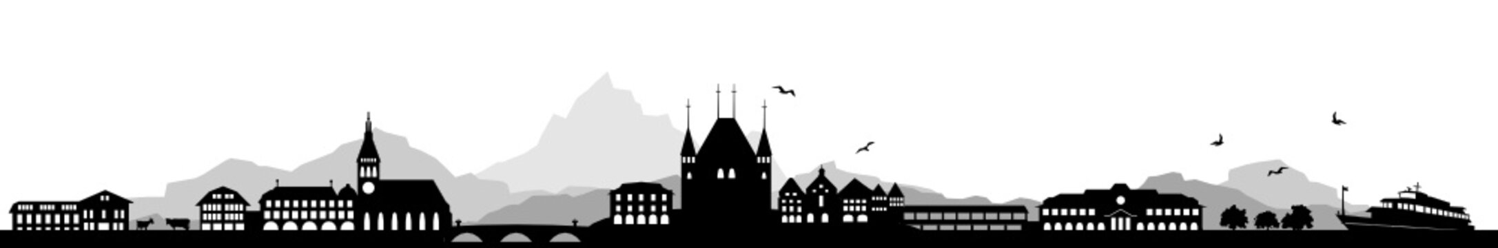 Skyline Thun Schweiz