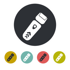 Electric shaver icon