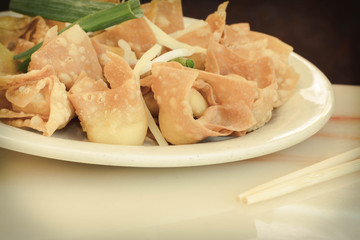 Cheese Wontons