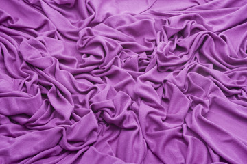 texture background of lilac viscose fabrics