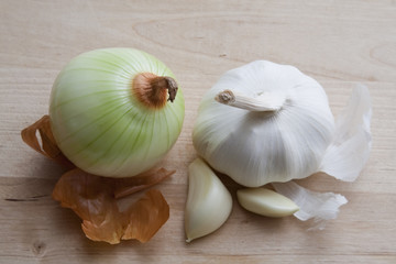 ..onion, garlic