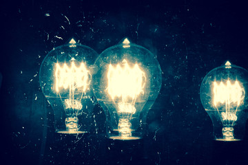 Edison Lightbulb - obrazy, fototapety, plakaty