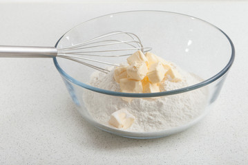 the process of baking cookies at home