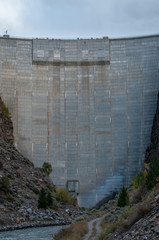 Crystal Dam Gunnison River Colorado