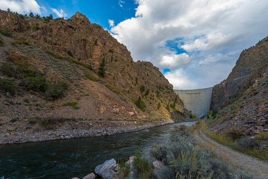 Crystal Dam Gunnison River Colorado