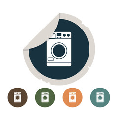 Washing machine icon
