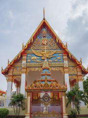 Fototapeta premium colorful buddist temple in old phuket thailand