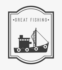 great fishing design 