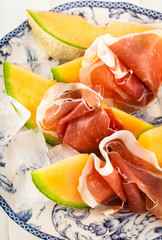 Prosciutto with melon