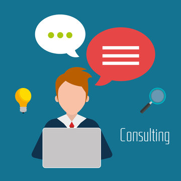 Business consulting  graphic