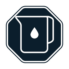 Water filter icon