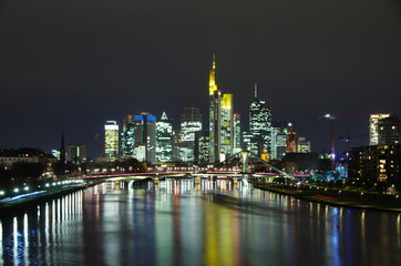 Obraz premium Frankfurt City Skyline