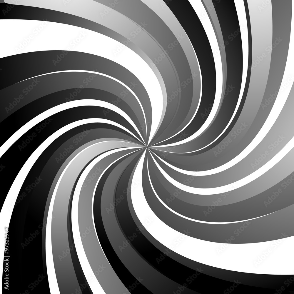 Poster abstract spiral element. swirling, twirling shape. vector
