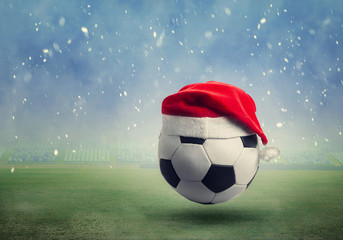 Fototapeta premium Winter football (soccer)