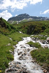 Fototapeta premium am Julierpass
