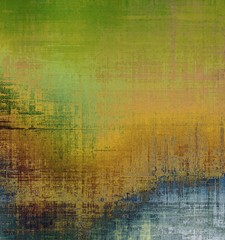 Abstract grunge background of old texture. With different color patterns: yellow (beige); brown; blue; green