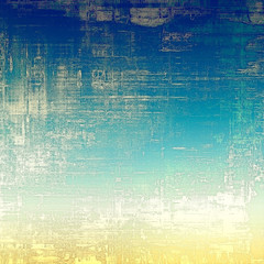 Vintage Template. With different color patterns: yellow (beige); cyan; blue; white