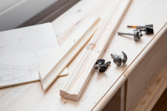 cabinetmaking with cutter