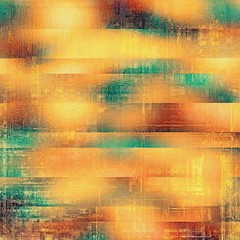 Designed grunge texture or retro background. With different color patterns: yellow (beige); brown; red (orange); green