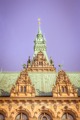 Fototapeta premium Hamburger Rathaus