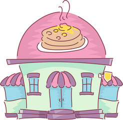Pancake House Facade