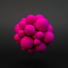 3D concept illustration. Vector template.