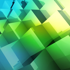Obraz premium 3D business illustration. Vector background.