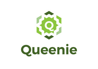 Q Logo - Green Hexa Queen