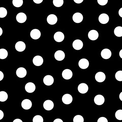 Seamless pattern polka dots.
