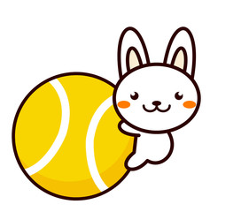 テニスと動物シリーズ