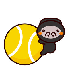 テニスと動物シリーズ