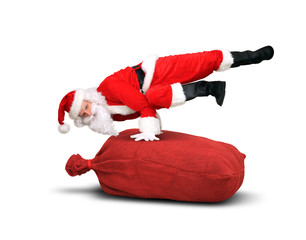 Tanzender Weihnachtsmann