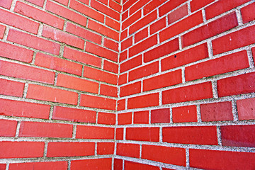 red brick wall pattern texture for background