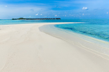 beach with  Maldives