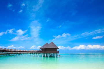 beach with  Maldives