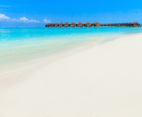 Fototapeta premium beach with Maldives