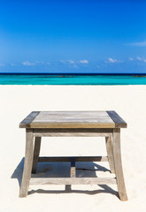 beach with  Maldives