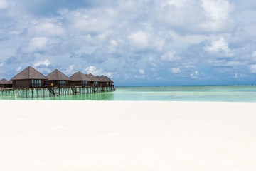 beach with  Maldives