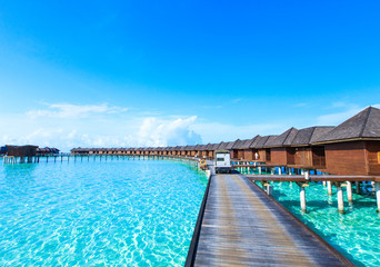 Fototapeta premium beach with Maldives