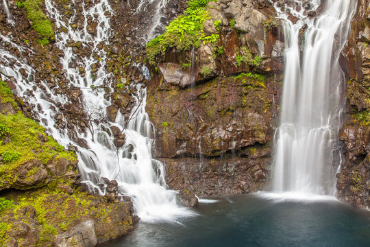 cascade de Grand-Galet, Langevin, île de la Réunion 