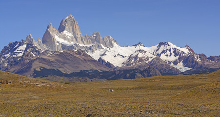 Mount Fitz Roy on a Sunny Day