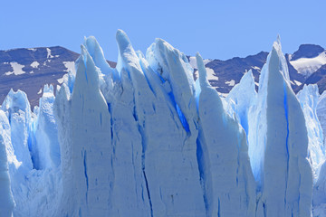 Contorted Ice on a Glacier