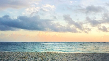 Beach at sunrise