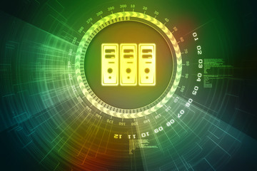 Obraz premium Computer Network