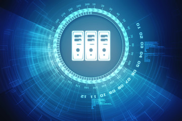 Fototapeta premium Computer Network