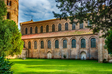 Fototapeta premium 6th century basilica in Italy