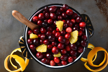 Cranberries and Oranges
