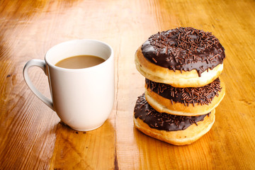 chocholate doughnut