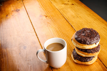 chocholate doughnut